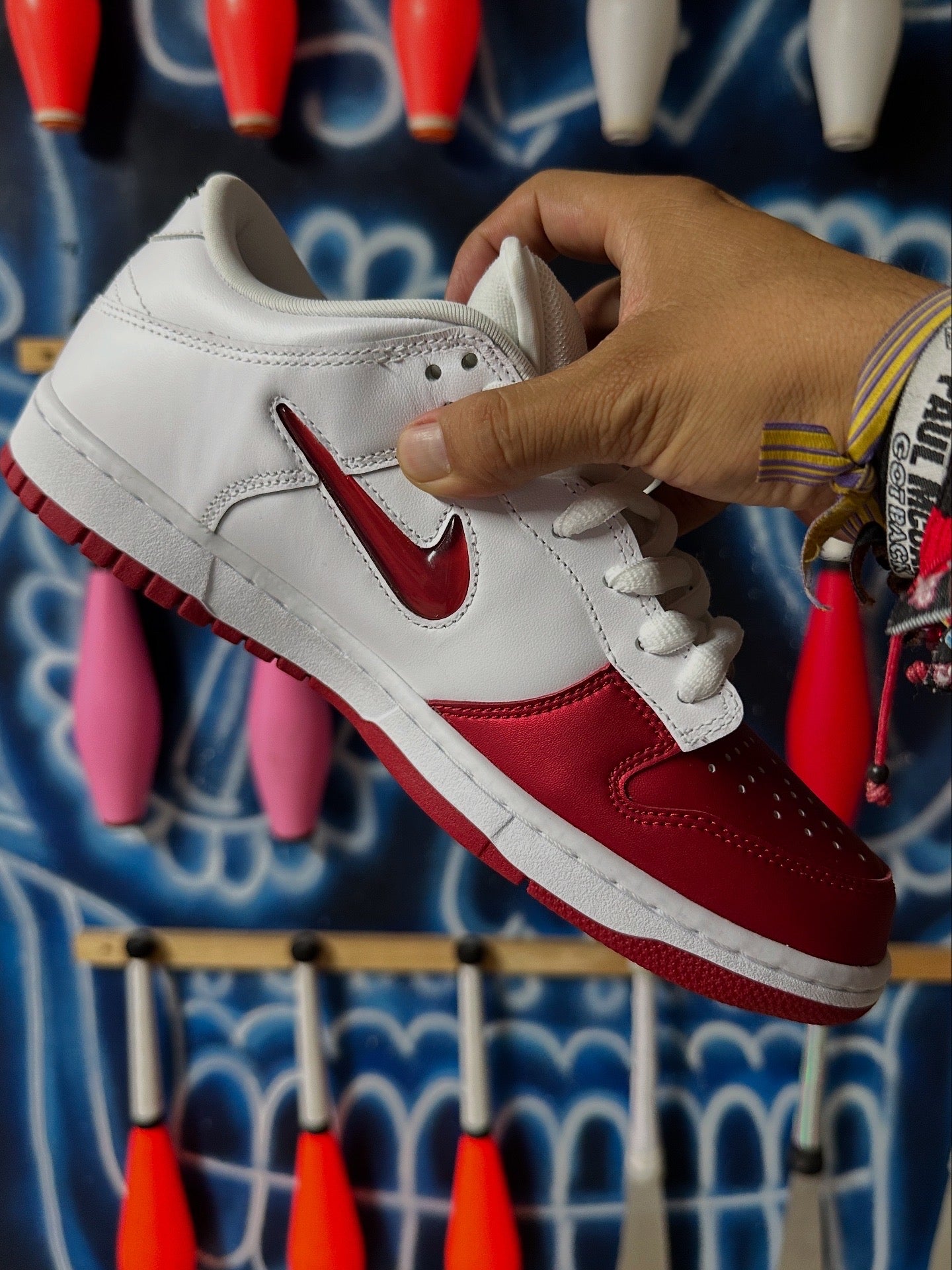 Sneakers Nike SB Dunk Supreme Rojo. Talla 27 centímetros