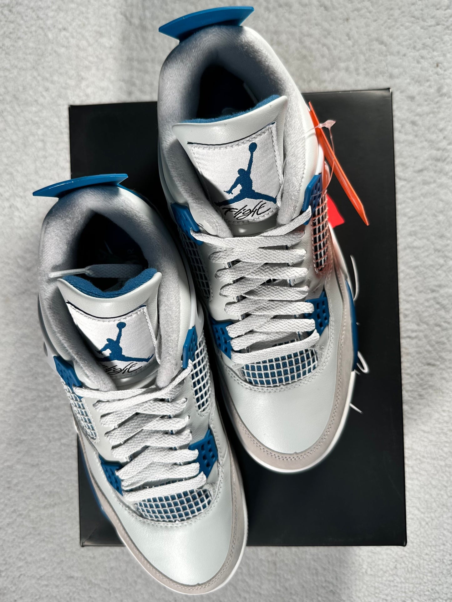 Air Jordan 4 Retro Azul Industrial. Talla 27 cms