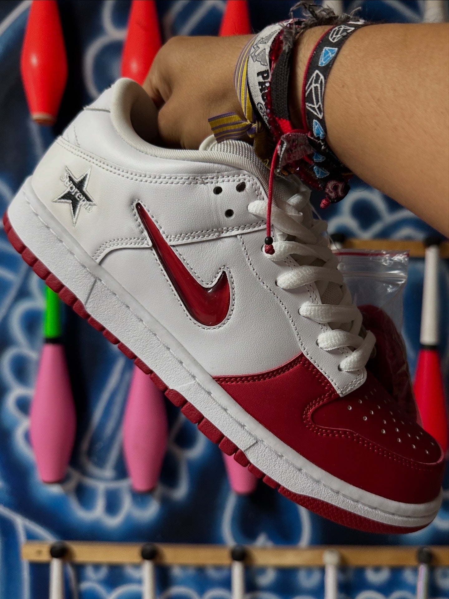Sneakers Nike SB Dunk Supreme Rojo. Talla 27 centímetros