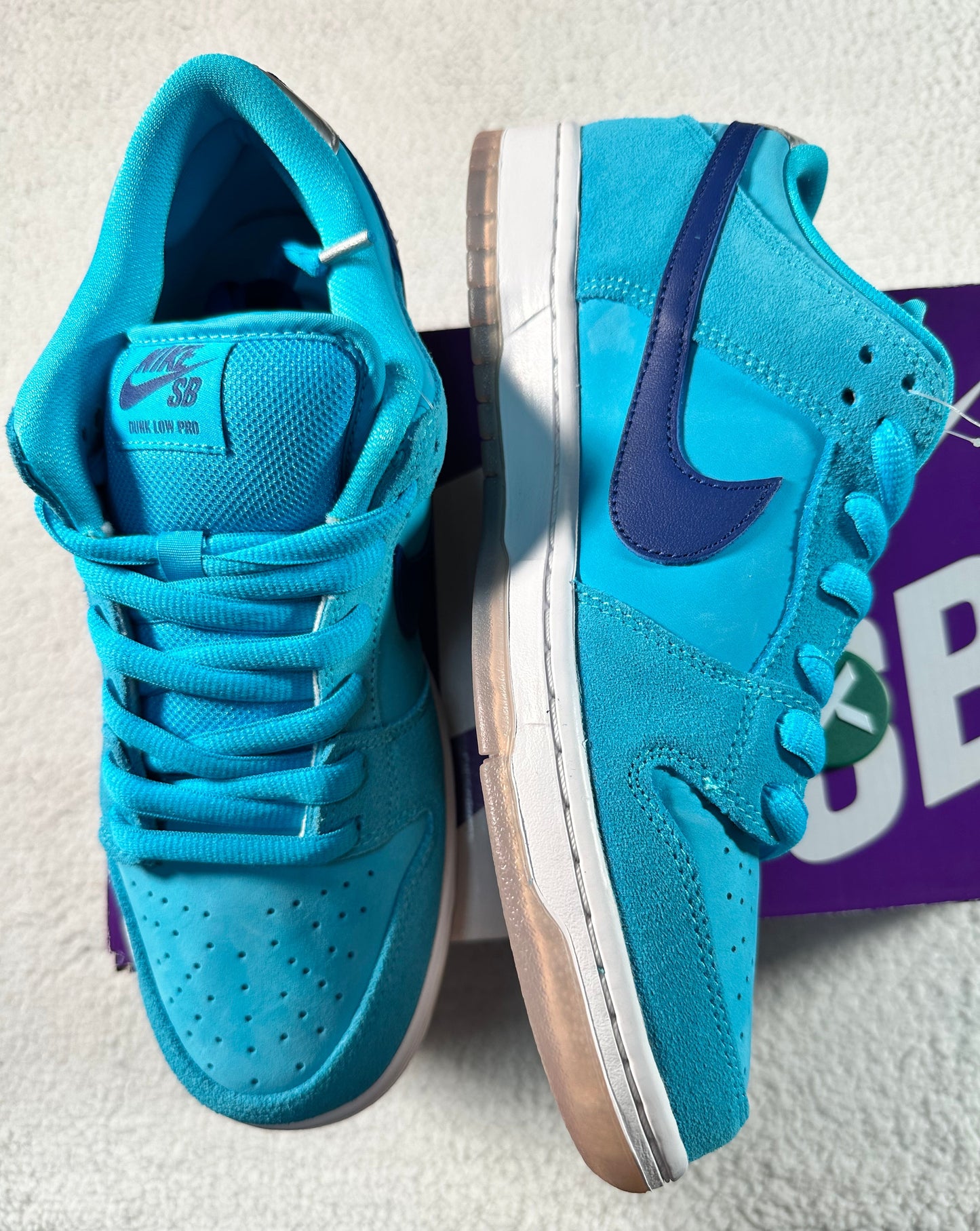 SB Dunk Low Pro Blue Fury. Talla 27