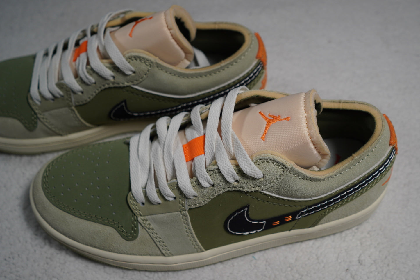 Sneakers Air Jordan 1 Low SE Craft. Talla 27 centímetros.