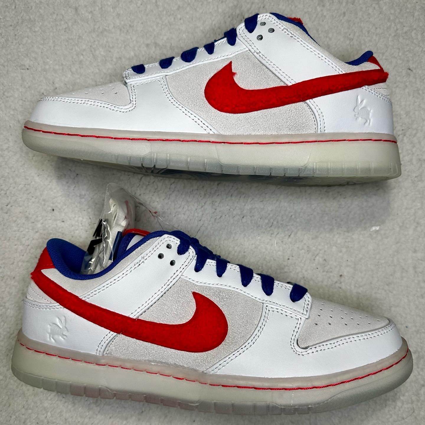 Sneakers Nike Dunk Low Retro PRM ' Año del conejo' Talla 25.5 cms
