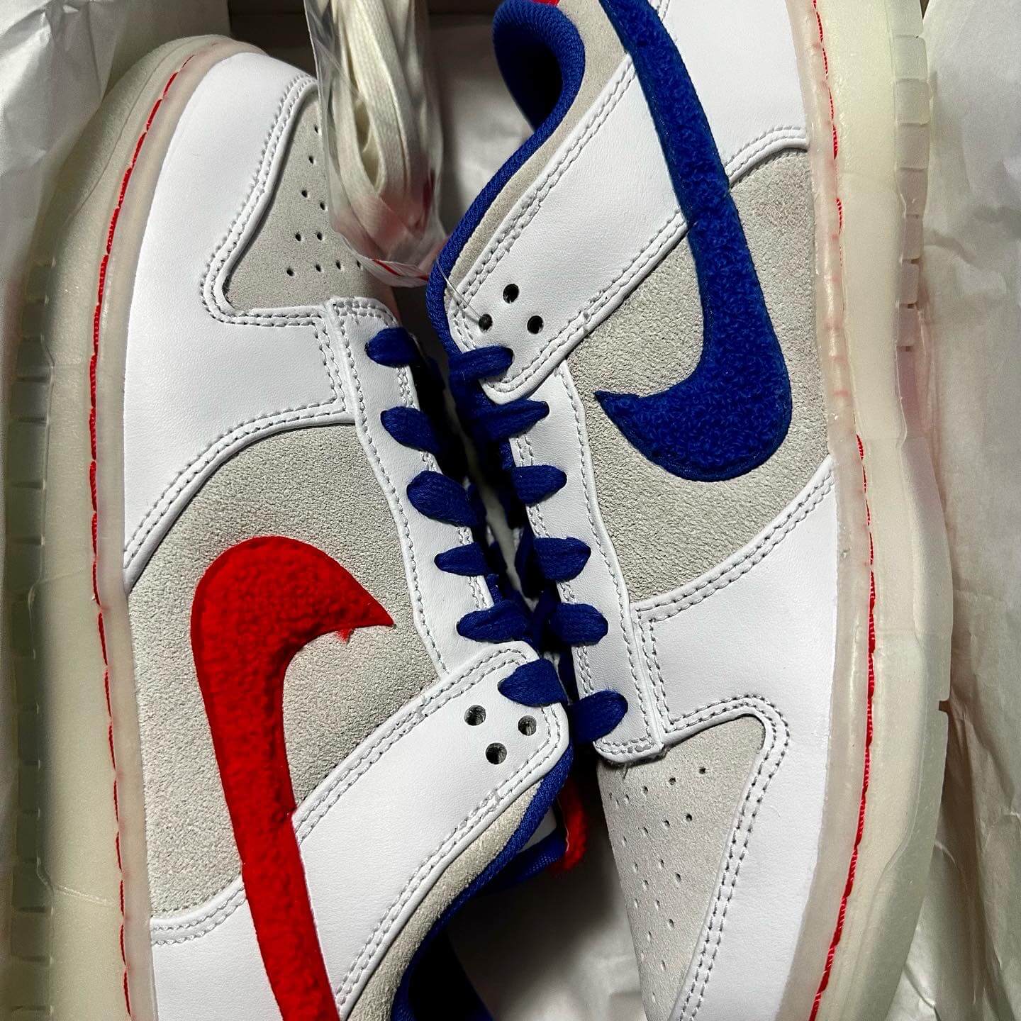 Sneakers Nike Dunk Low Retro PRM ' Año del conejo' Talla 25.5 cms