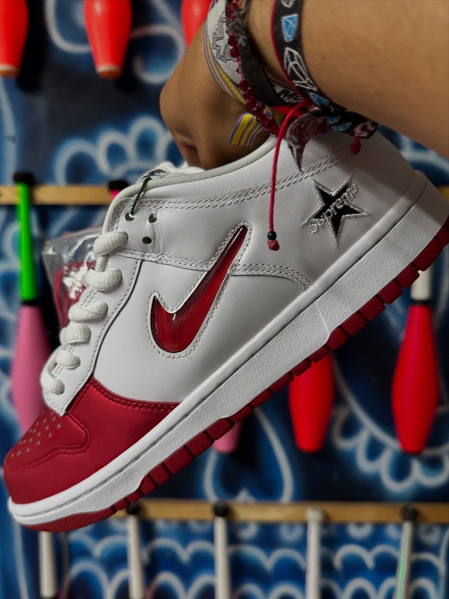 Sneakers Nike SB Dunk Supreme Rojo. Talla 27 centímetros