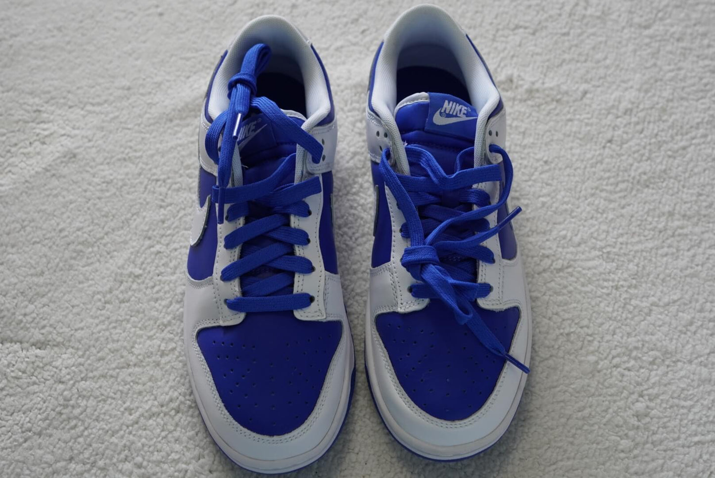 Sneakers Nike Dunk Low Retro 'Racer Blue'. Talla 26 cms