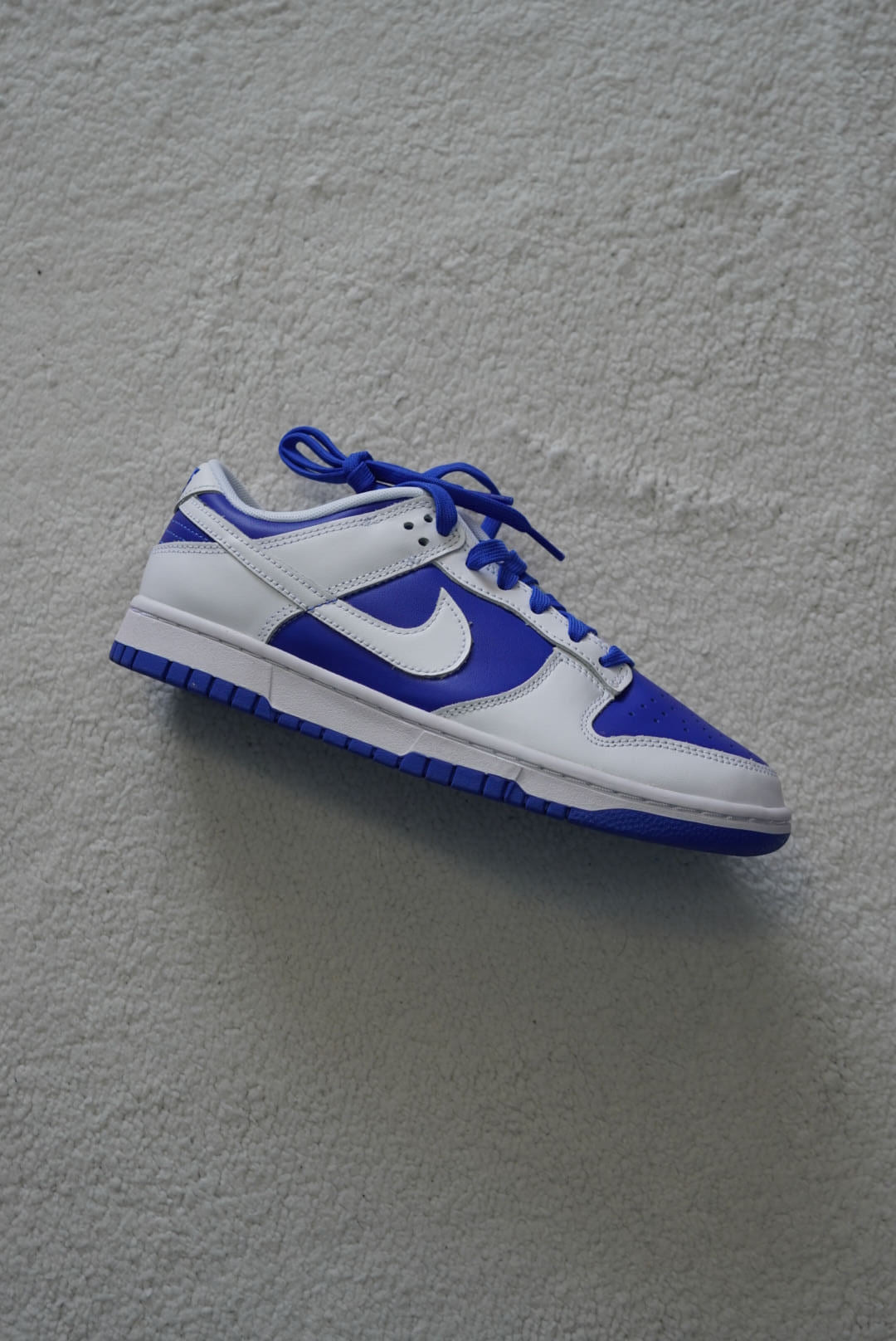 Sneakers Nike Dunk Low Retro 'Racer Blue'. Talla 26 cms