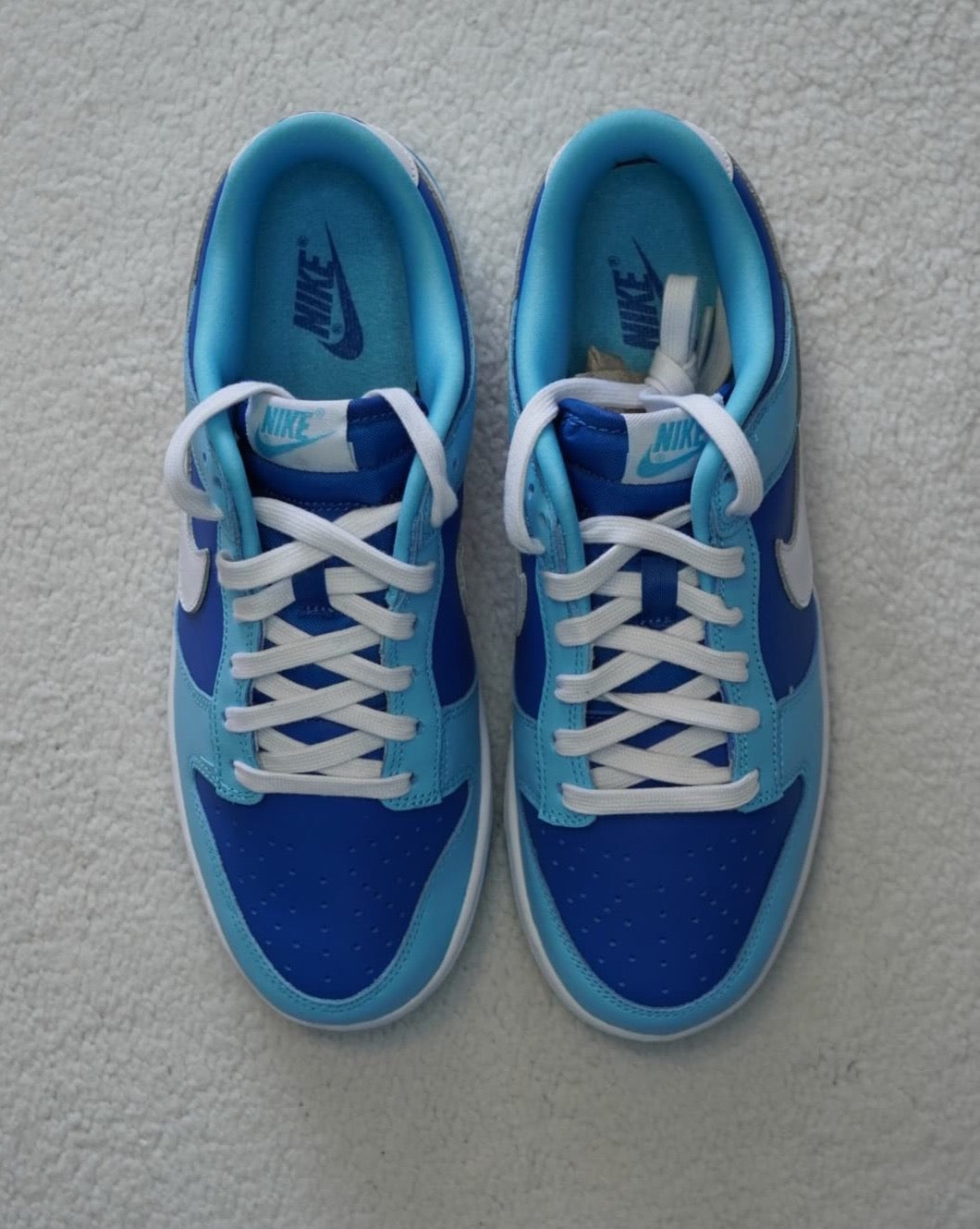 Sneakers Nike Dunk Low Retro Argon 2022. Talla 26 cms