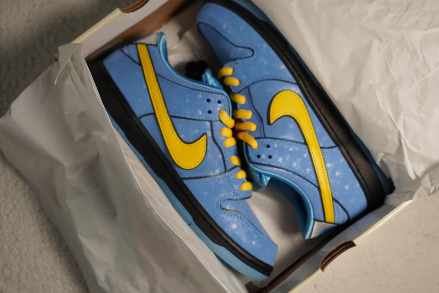 Sneakers Nike SB Dunk Low Chicas Super Poderosas. Talla 27 centimetros