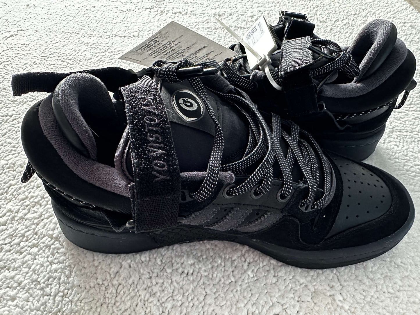 Sneakers Adidas Forum Buckle Low Bad Bunny. Talla 26 cm