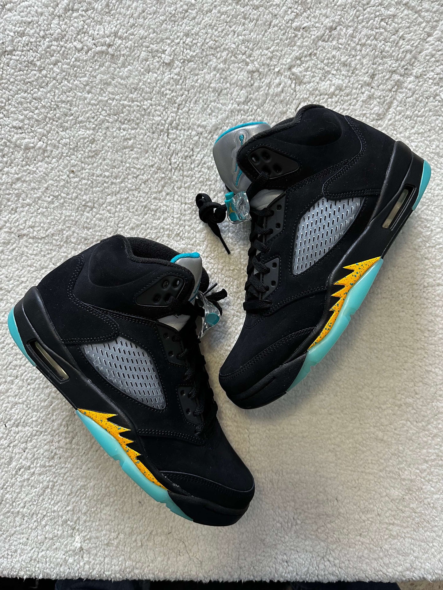 Sneakers Nike Air Jordan 5 Aqua. Talla 26 cms