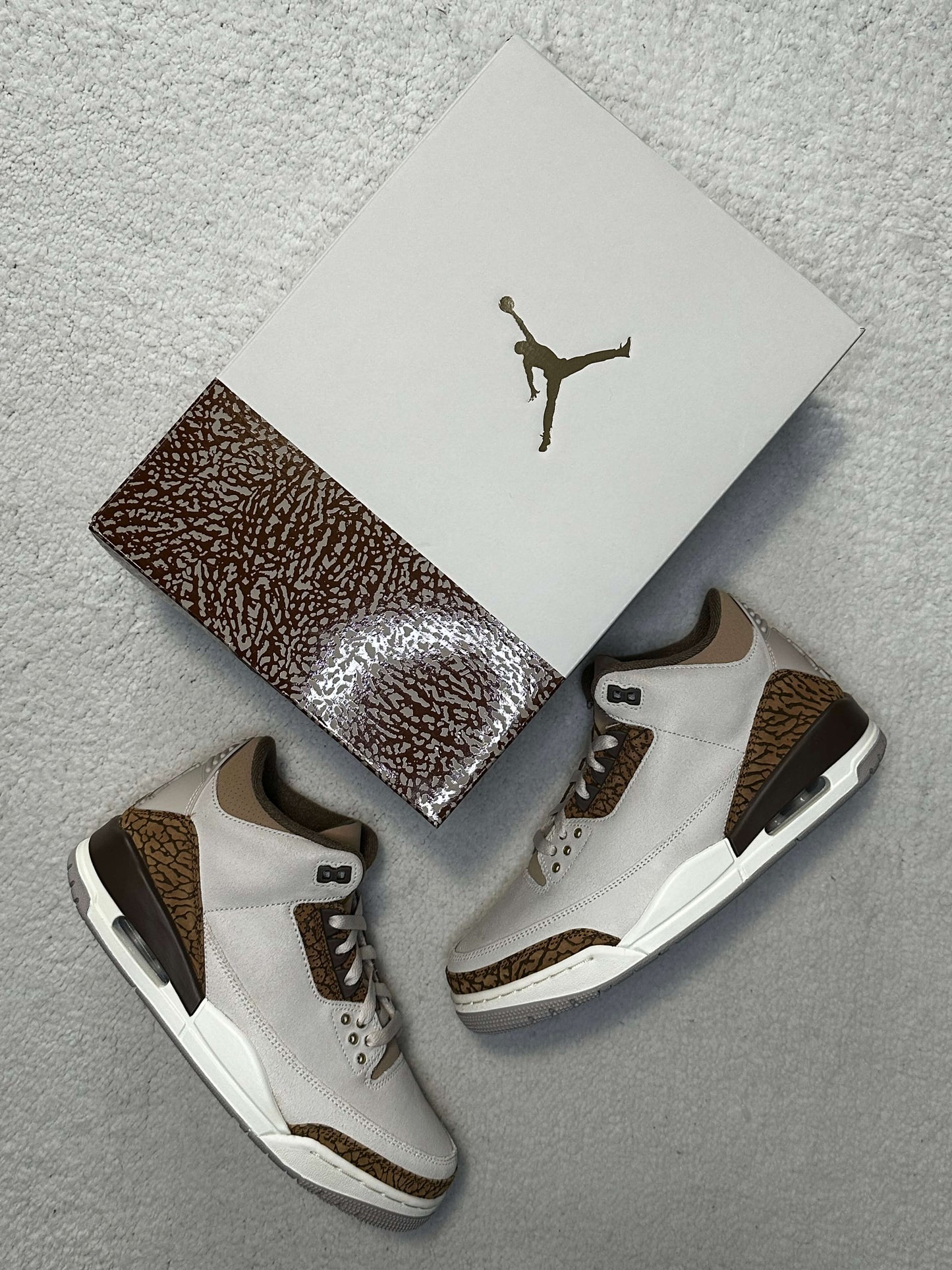 Sneakers Air Jordan 3 Retro Palomino. Talla 27 cms