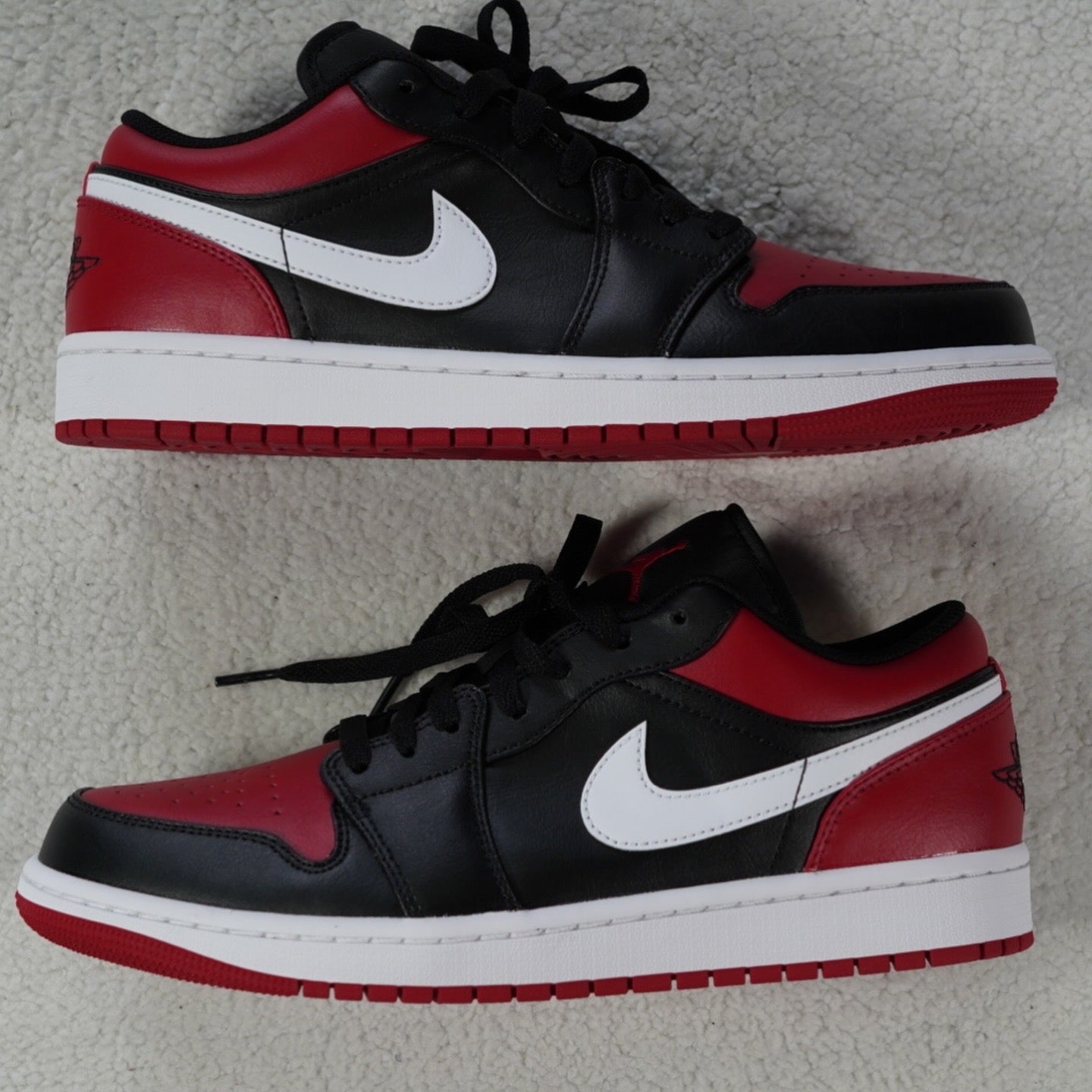 Air Jordan 1 Low Alternate Bred Toe. Talla 27 cms