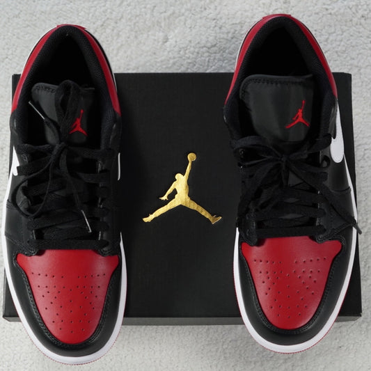 Air Jordan 1 Low Alternate Bred Toe. Talla 27 cms