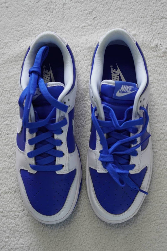 Sneakers Nike Dunk Low Retro 'Racer Blue'. Talla 26 cms