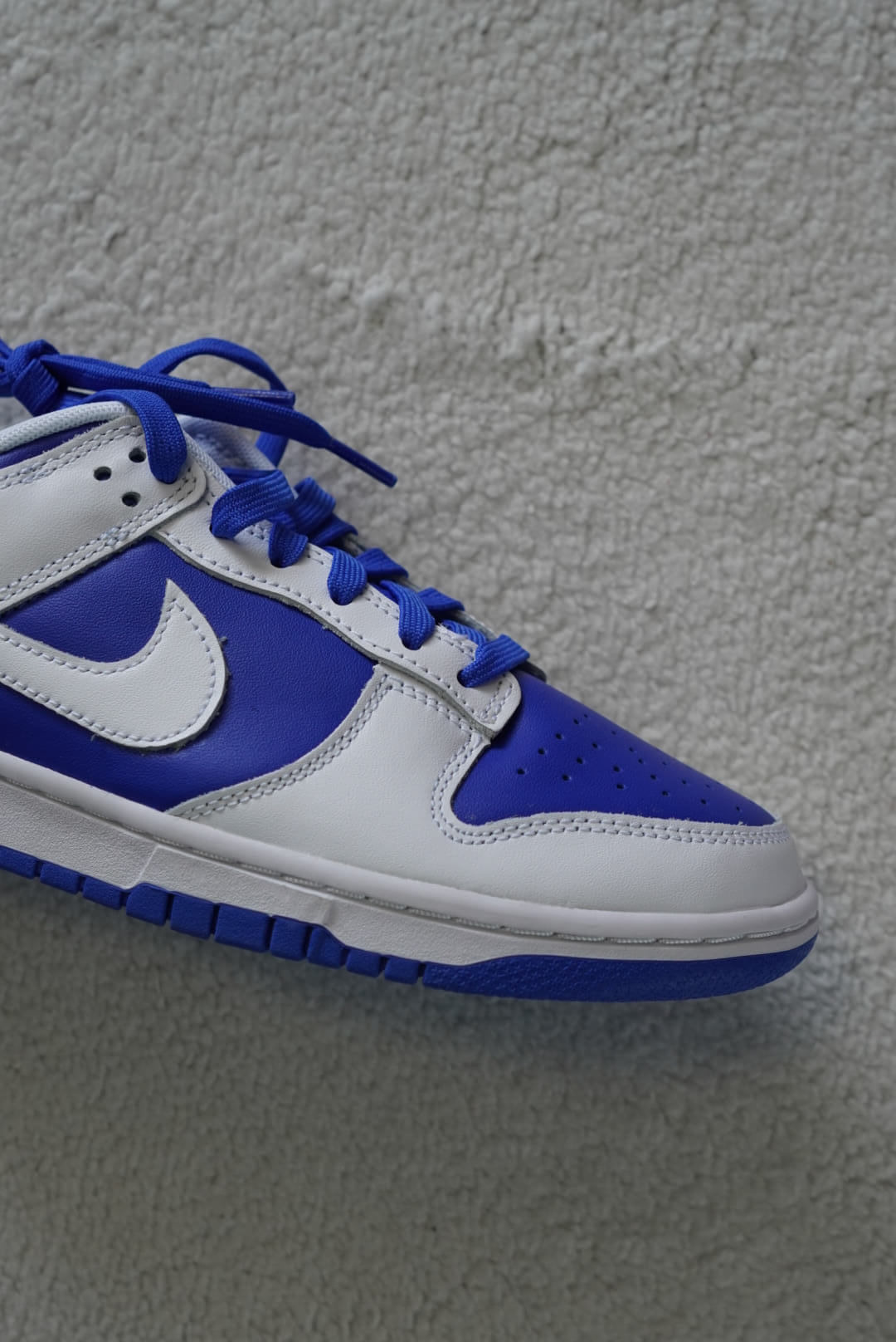 Sneakers Nike Dunk Low Retro 'Racer Blue'. Talla 26 cms