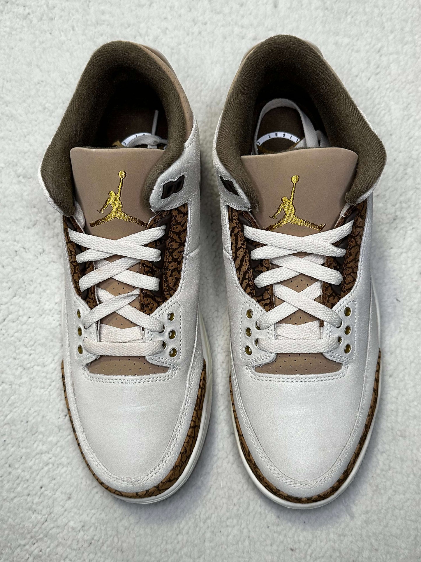 Sneakers Air Jordan 3 Retro Palomino. Talla 27 cms